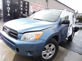 2007 TOYOTA RAV4 LIGHT BLUE 2.4L AT 2WD Z19542